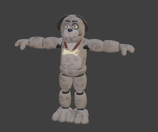 Five Nights at Freddy&#39;s Movie: Sparky T Pose