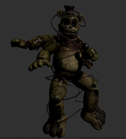Golden Freddy redesign