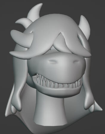 Deltarune: Susie snarl